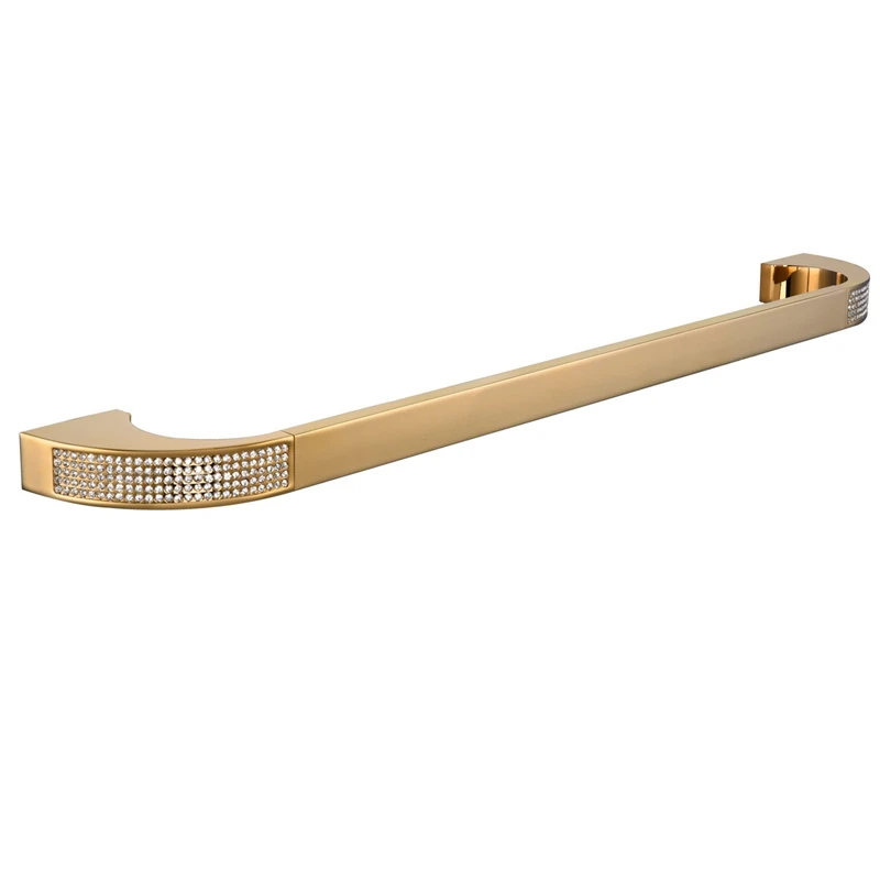 AODEYI Bad Zubehör Papier Halter Handtuch Ring Bar Robe Haken Seifenschale Zahnbürste Halter, gold oder Chrom Bad Hardware Set