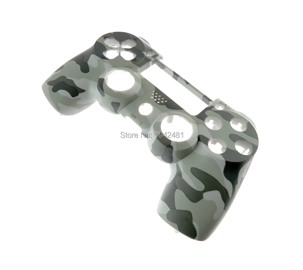 1set FOR PS4 JDS 001 JDM 011 2.0 full shell Camouflage Case Front+back Shell Housing Cover for PS4 DualShock 4 Controller
