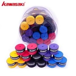 60Pcs/lot Kawasaki X9 Sweatband Anti-slip Breathable Badminton Over Grip Tennis Overgrips Tape Racquet Accessories