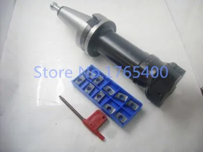 

BT40 FMB22 100L M16 and BAP400R 63-22-4T 4Flute Face Mill+10pcs APMT1604 inserts +1pcs BT40 M16 Pull Stud CNC milling