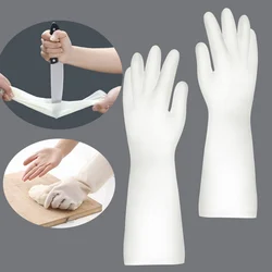 Resistant Grease Solvent Non-slip Kitchen Dish Washing Household Cleaning Scratch Resistant Nitrile Gloves