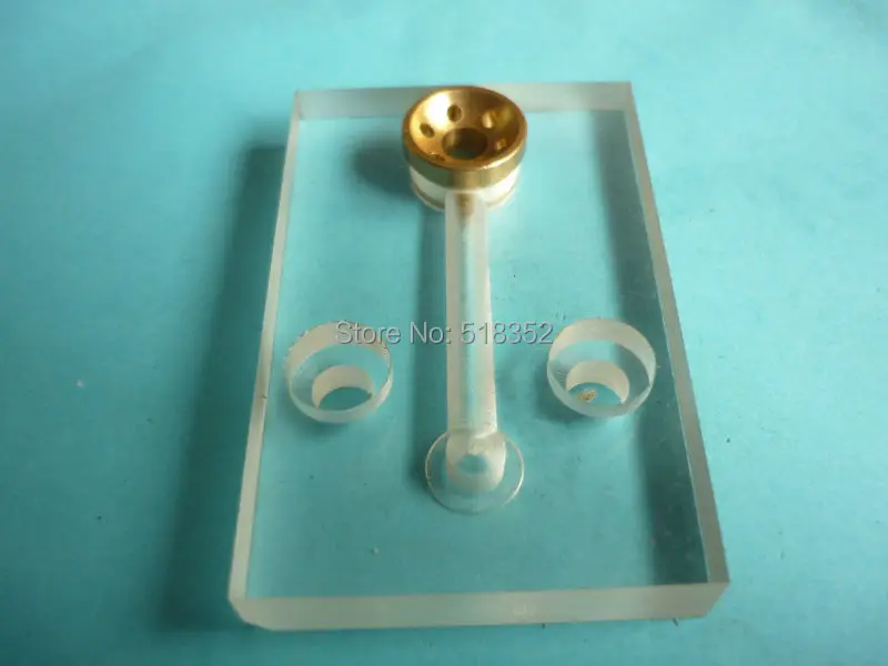 

Water Jet Panel w/ Brass Nozzle 45x70x10mm Water Spray Cooling Plate for Wire Cutt EDM High Speed Machine Wearing Parts