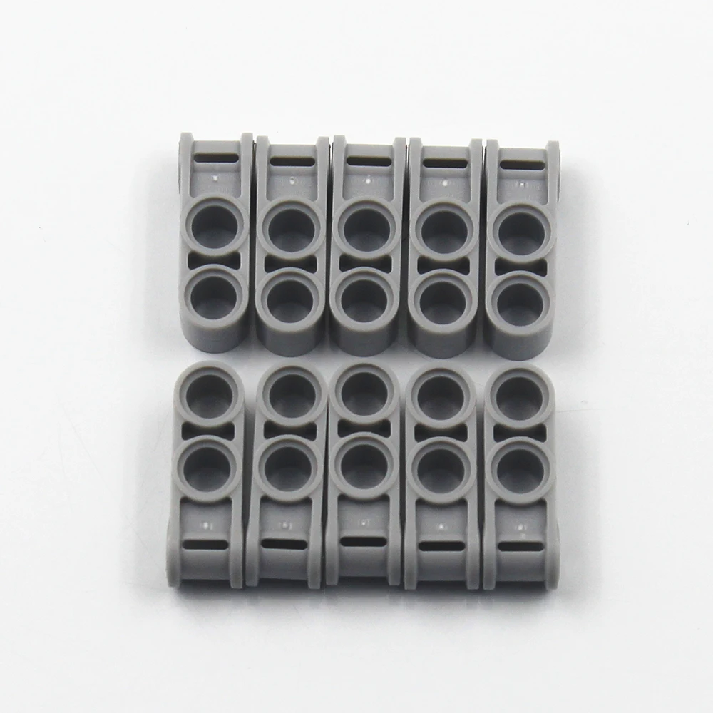 MOC Building Blocks Self-Locking Bricks Technical Parts 20pcs CROSS BLOK 3M compatible with Lego 42003 for Kids Boys Toy