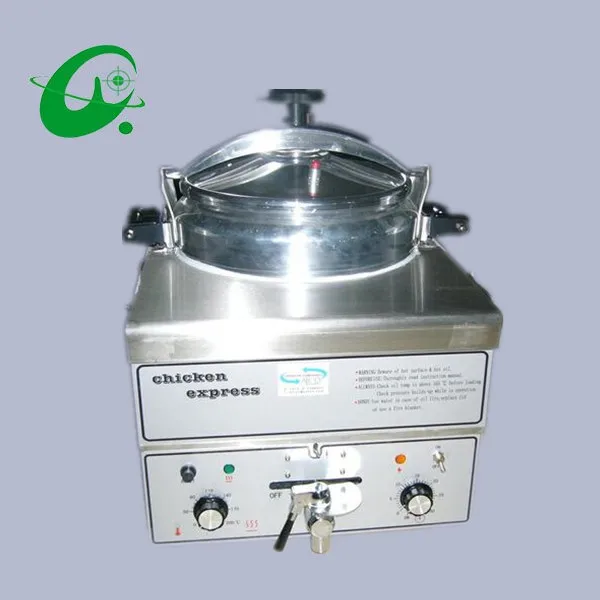 

16L Desktop Pressure Fryer deep fried chicken machine air pressure fryer stainless steel