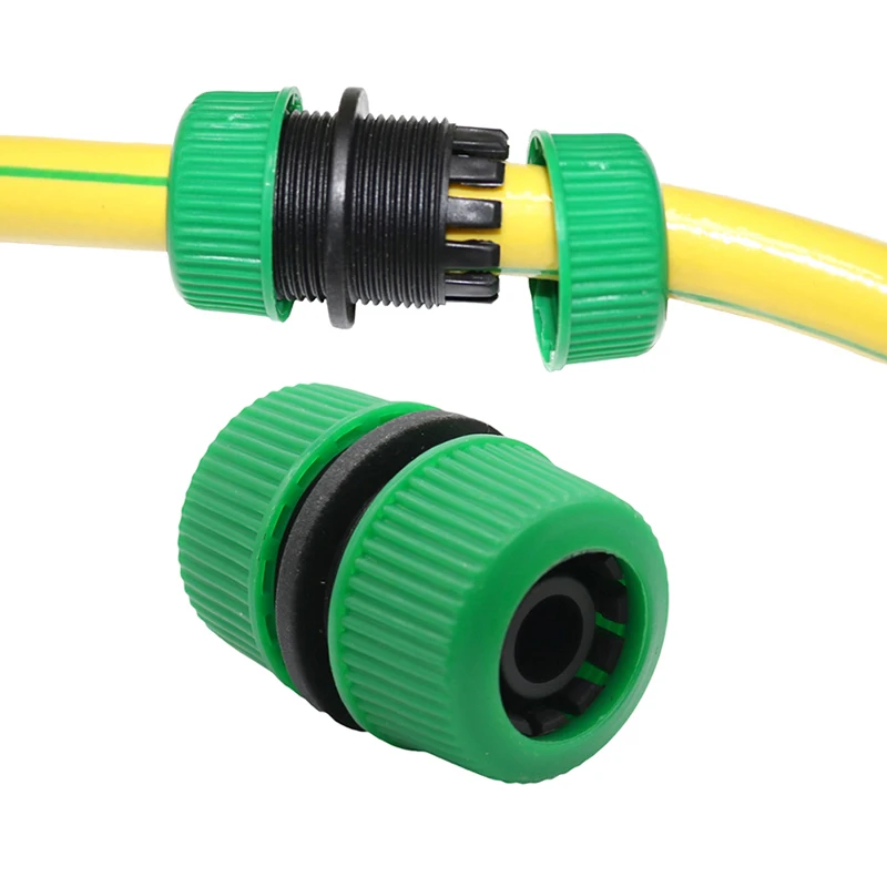 

Car wash Hose Connector 1/2 Inch Water Pipe Connectors Repair Leaking Joiner Connector Adapter Tubing Fitting 50 Pcs