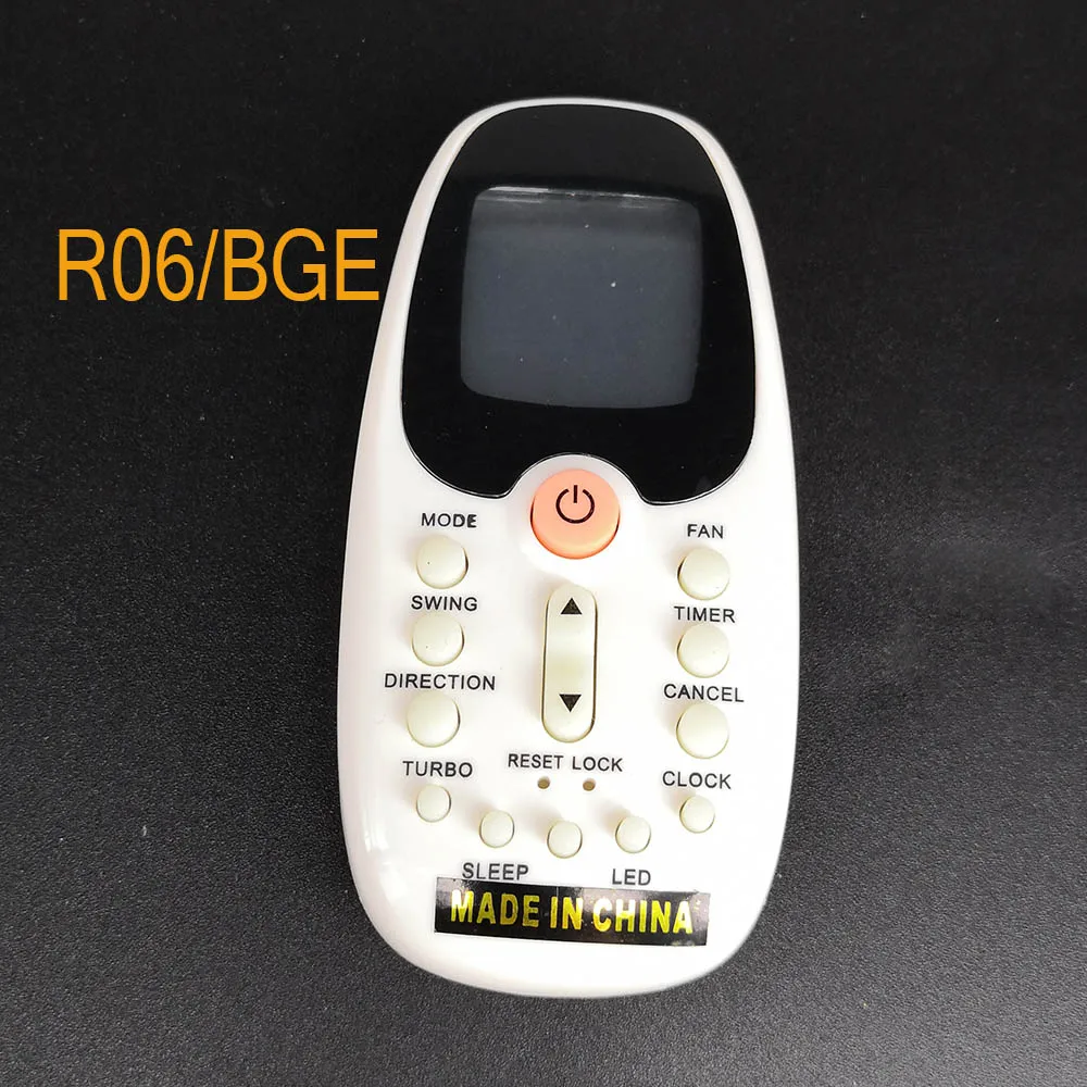 

(4Pcs/ lot)New Replacement For R06/BGE Split And Portable Air Conditioner Remote Control Air Conditioning remote