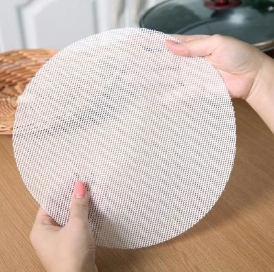 

25cm New Arrival Round Silicone Eco-friendly Steamer Pad Steamed Stuffed Bun Bread Pad Household Steamer Steamed Dumplings Mat