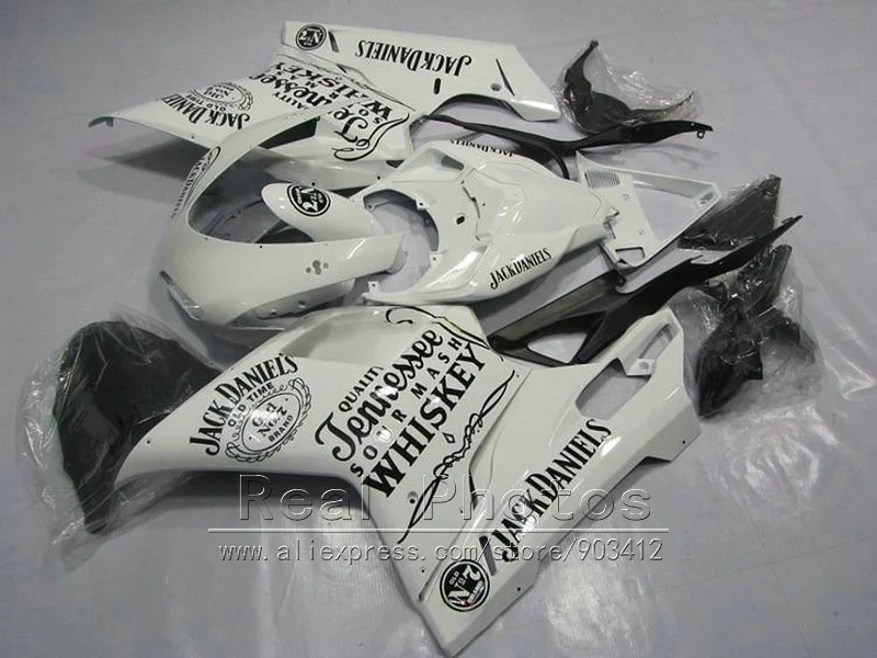 

Injection molding fairing kit for Ducati 1199 2012 2013 white black motorcycle fairings set 1199 12 13 HR61