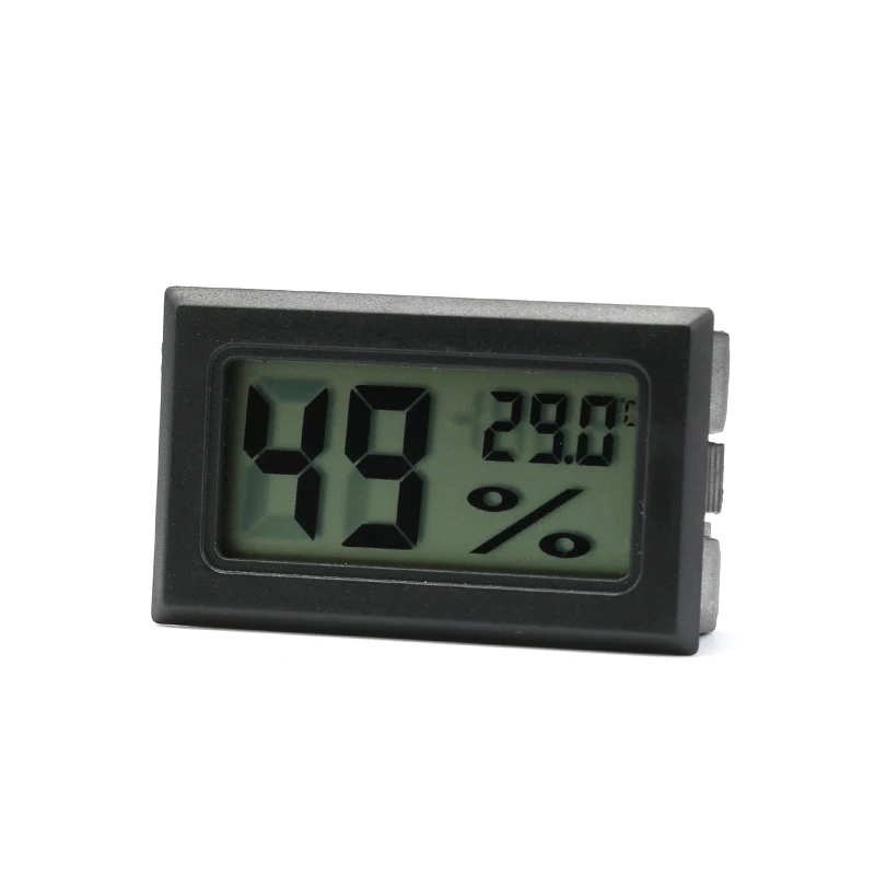 Mini lcd digital termômetro higrômetro termostato interno conveniente temperatura sensor medidor de umidade instrumentos sonda