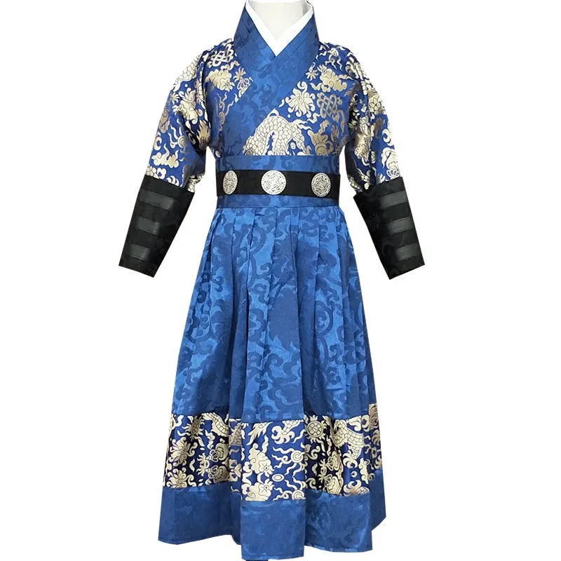 จีนโบราณสังกัดสำหรับเด็กหรือชาย Hanfu Ming Dynasty สำหรับทีวีเล่นสี่ Captors