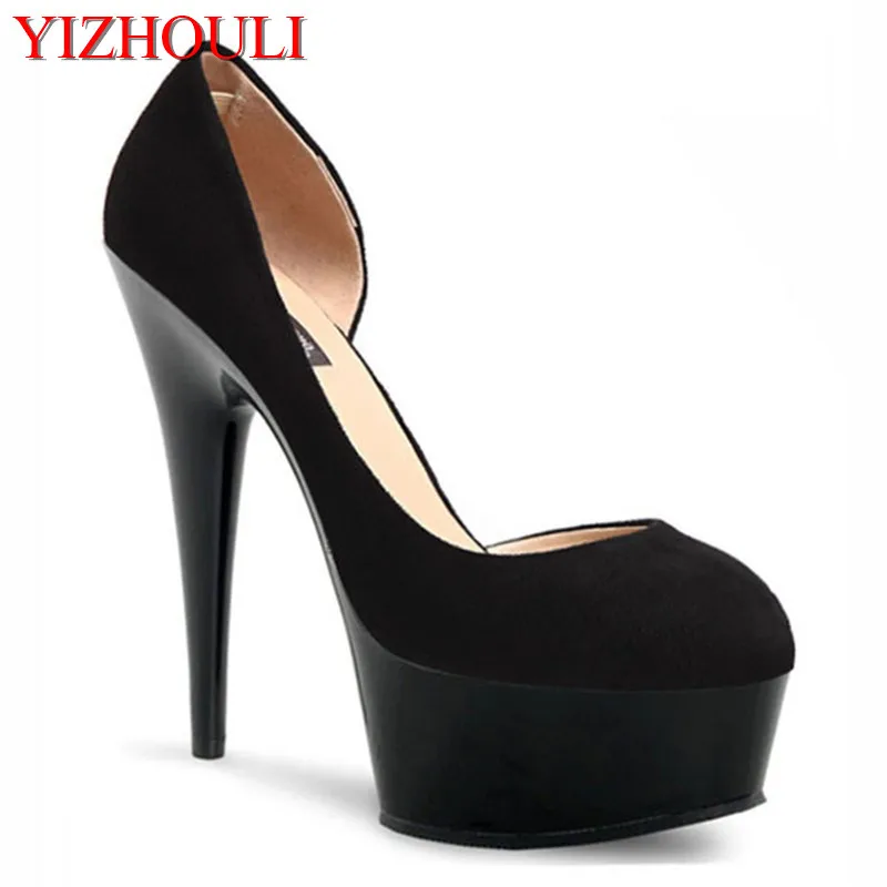 Women Shoes High Heels Stiletto 15CM Heels Sexy Shoes Woman  Patent Leather Pointed Toe Dance Shoes