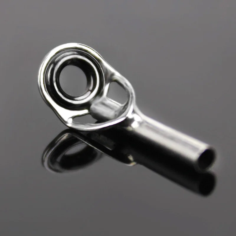 Rock Angelrute Guide Ring Guide Eye Top Ringe Weitwurf Teleskop Angelruten Linie Kreuz Lot 3 Stück – Detail 3