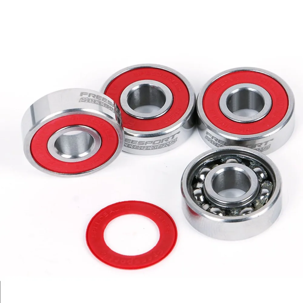 FreeSport 608Rs Pre-lubricated Full Steel Skate Bearings Slience For inline Skates Skateboard Scooter Wave board caster board