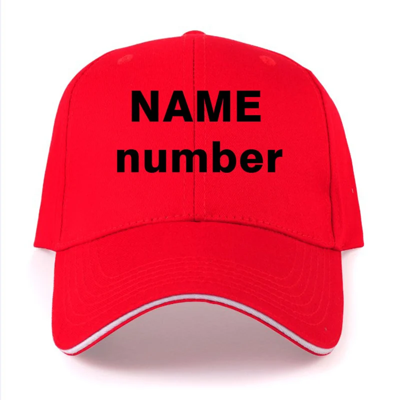 summer male youth student blank hat free custom made name number text white blue black red yellow unisex casual Baseball cap