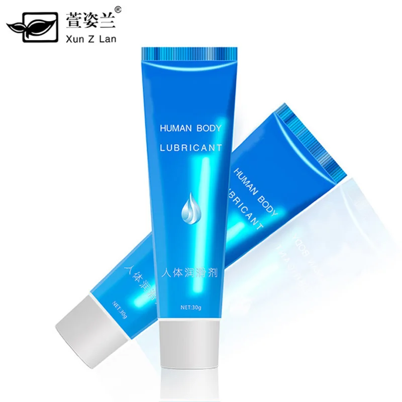 1pcs 30g Unisex Water Soluble Based Intimate Goods Anal Lubricant Oil for Men and Women Lube Body Massage Cream Gel Grease Adult