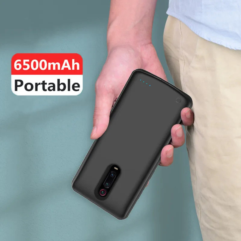 6500mAh Battery Charger Cases For OPPO K3 Power Bank Case Extenal Battery Power Pack Charging Cover For OPPO K3 Battery Case