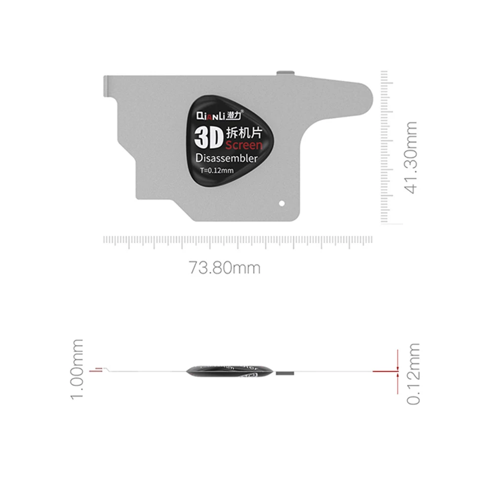 3D Anti-Slip Mobile Phone Pry Opening Disassemble Tools for iPhone Samsung Huawei LCD Screen Repair Tools