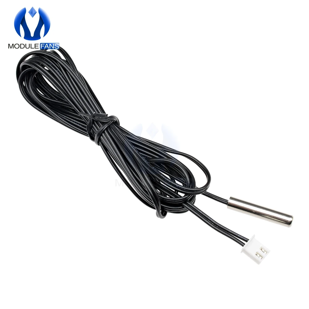 W1209 0,3 m 0,5 m 1m 2m 3m Wasserdichte Ntc Genauigkeit Temperatur Sensor 10K 1% 3950 draht Kabel Sonde Für Arduino W1401 – Detail 8