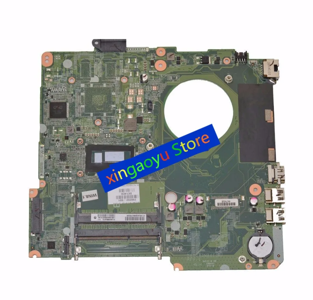 

Материнская плата для ноутбука HP 15-N 15-F Series 790202-501 DA0U83MB6E0 790202-001 DDR3L i3-4030U 100% протестирована ОК