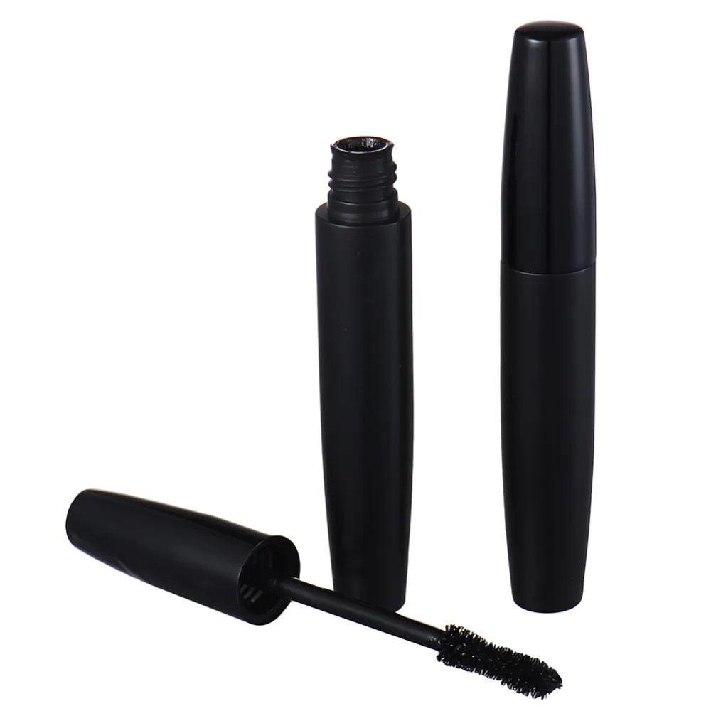 2 Pcs 3D Fiber Lashes Fiber Mascara Black Natural Eyelash Extention Double Water Resistant Lashes Makeup Mascara