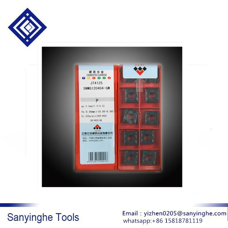 SNMG120404-GM carbide turning inserts for lathe tool holder turning inserts (10PCS/box)