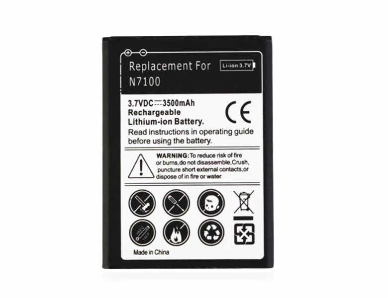 2 pieces Batteries Note2  EB595675LU,Note 3 N9000 Battery Replacement For Samsung Galaxy Note II GT-N7100 N719 N7108 ,Note III G