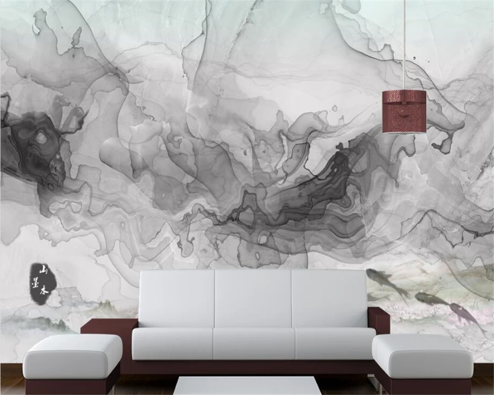 

Custom 3d wallpaper mural Abstract lines marble lines landscape background wall 3d wallpaper painting papier peint