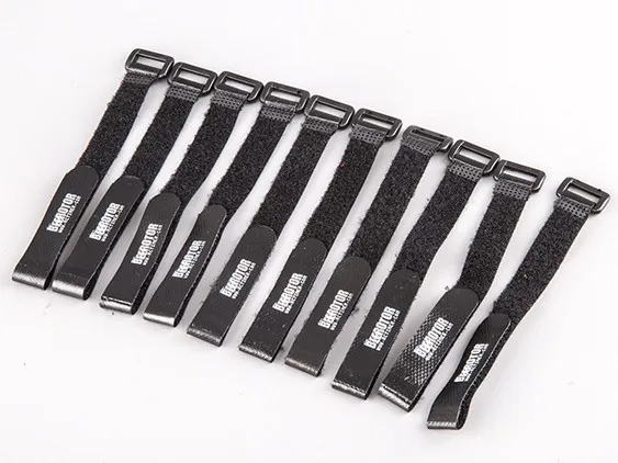 10PCS BeeRotor 15*200mm LiPo Battery Tie Strap BR1520 Reusable Tie Down Straps