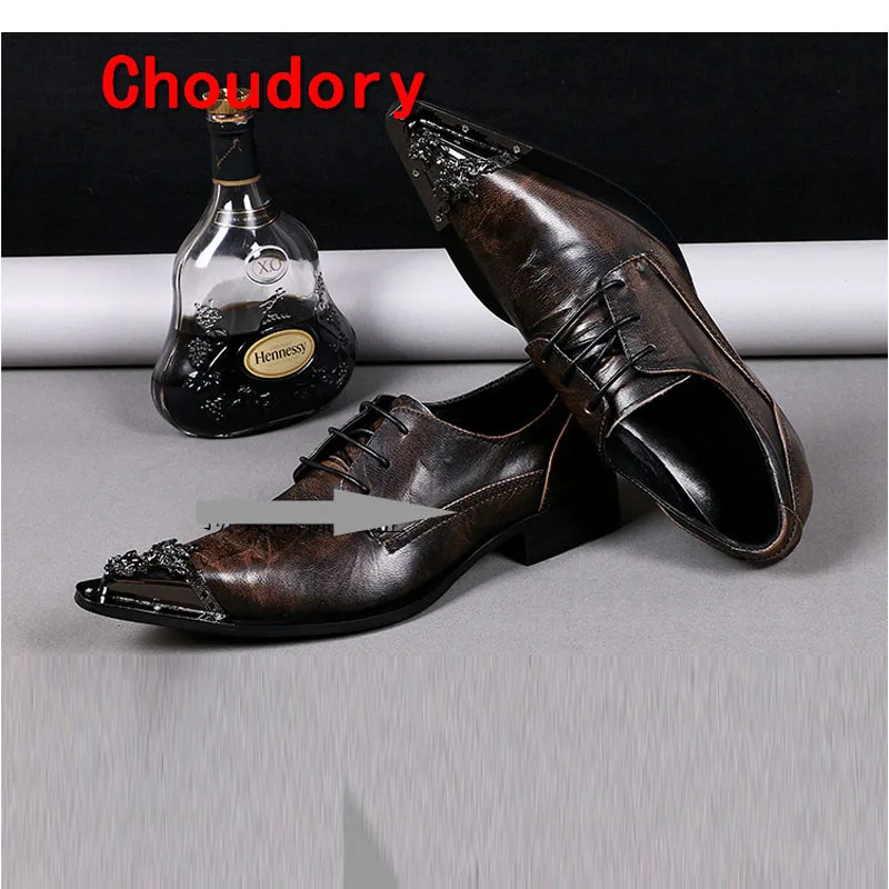 

Choudory black spiked loafers european mens dress shoes sapato masculino social handmade shoes italy luxury prom shoes men