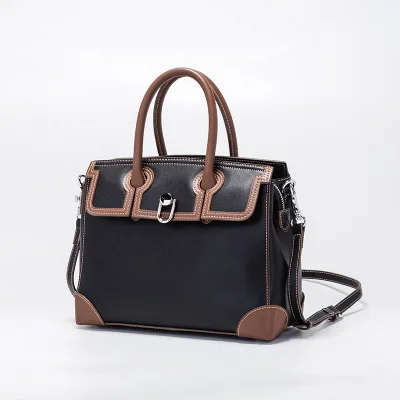 Genuine leather women\'s shoulder bags fashion cow leather lady handbags 2018 luxury handbags women bags designer crossbody bags