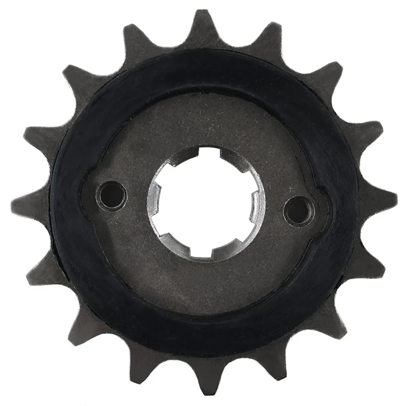 Motorcycle 16T Front Sprocket Rubber Damper For YAMAHA DT250 DT400 SR250 TT250 XV250 V Star VStar XV240 Virago Small Gear