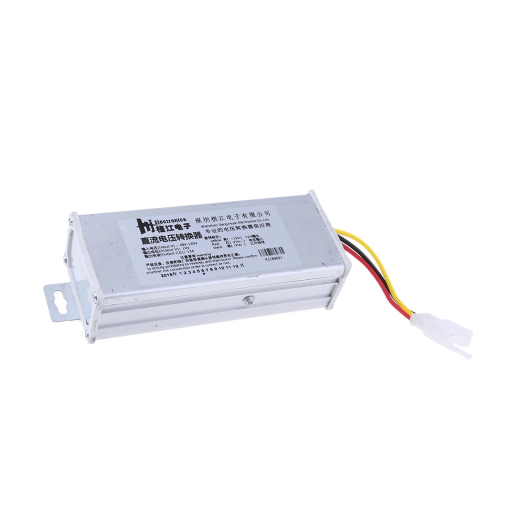 DC-DC 48V-120V to 12V 15A Buck Converter Voltage Regulator Step Down Power Supply Module Car/Vehicle LED