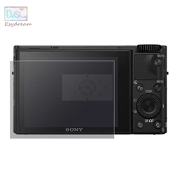 Samoprzylepne szkło hartowane ochrona ekranu LCD etui na Sony RX100 Mark II IV V VI M3 M4 M5 M6 RX-100 RX10II RX1R ZV1 ZV-1F