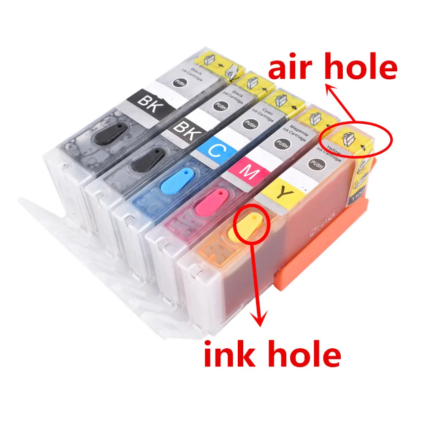 PGI-550 Refill ink kit For Canon Pixma IP7250 MG5450 MX925 MG5550 MG6450 MG5650 MG6650 IX6850 MX725 MX925 Printer pgi 550 551