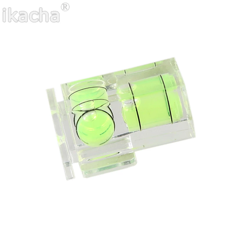 

100pcs Dual 2 Axis Bubbles Spirit Level Gradienter For Camera DSLR Hot Shoe