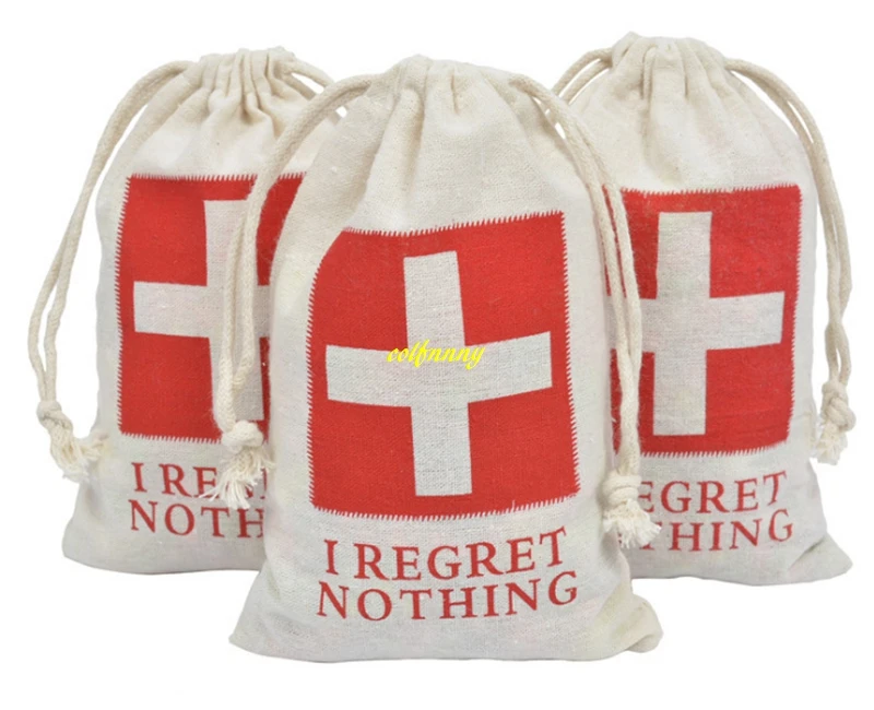 50pcs 10*14cm & 11*16cm Hangover Kit Wedding Souvenirs Holder Bag Cotton Gift First Aid Gift Bags Pouch Party Favors