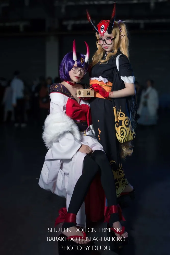 Irelia H Store Fate/Grand Order Cosplay fgo Ibaraki Doji/Shuten Doji cosplay costume Winter Festival Kimono cosplay