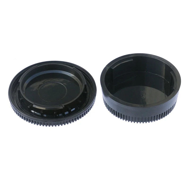 1คู่กล้องร่างกายหมวก+เลนส์ด้านหลังหมวกสำหรับNกล้องร่างกายหมวก+ด้านหลังc apsเลนส์สำหรับnikon fเมาai af af-sเลนส์ป้องกันฝุ่น