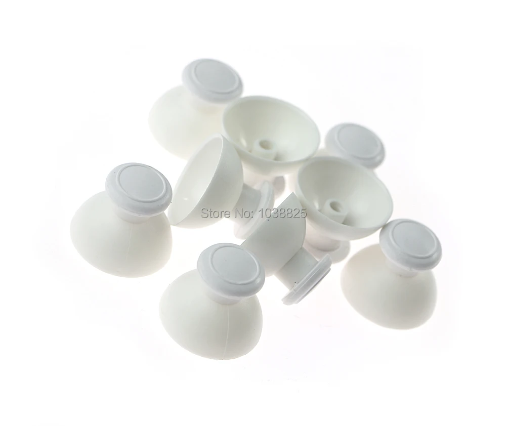 50pcs/lot Replacement Thumbstick Joysticks Cap Shell Mushroom Caps for Nintendo Wii Nunchuck Controller