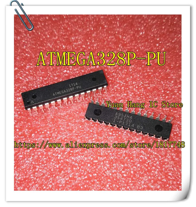 Free shippin 10pcs/lot ATMEGA328P-PU ATMEGA328P DIP-28 original authentic