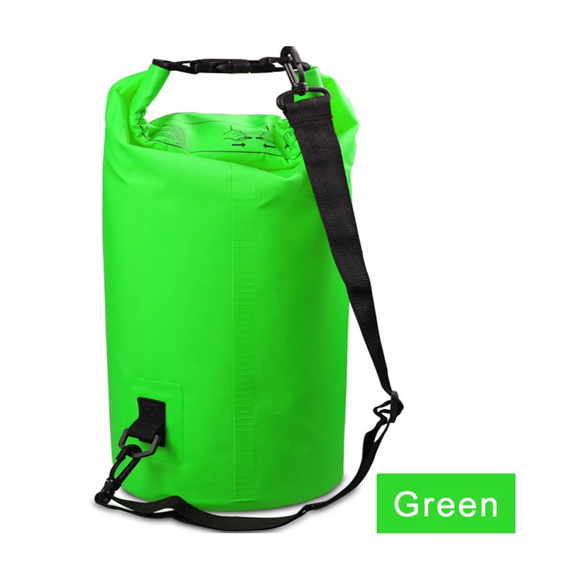 2L 3L 5L Waterdichte Dry Bag Water Resistant Zwemmen Opbergtas Pack Sack Rafting Kajakken Camping Drijvende Zeilen Kanoën