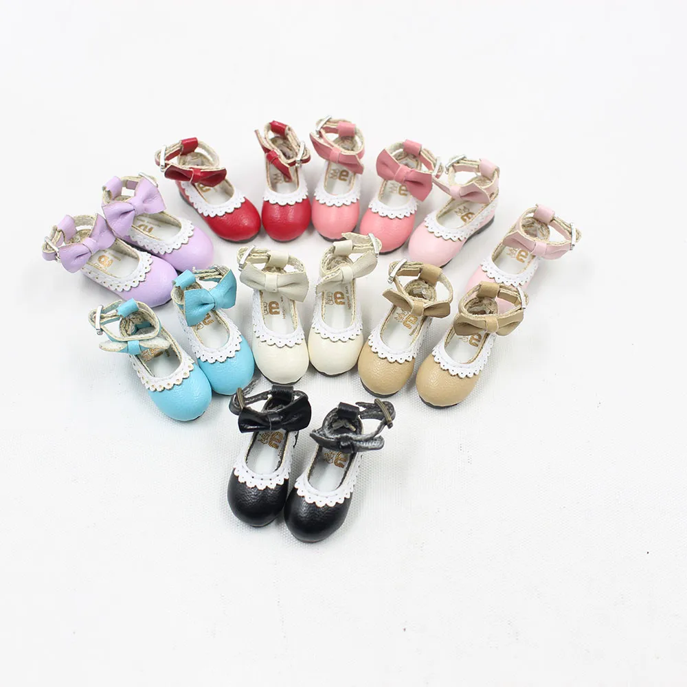 

DBS Lace big bow tie shoes suitable blyth 30cm bjd JerryB MMK Azone joint body