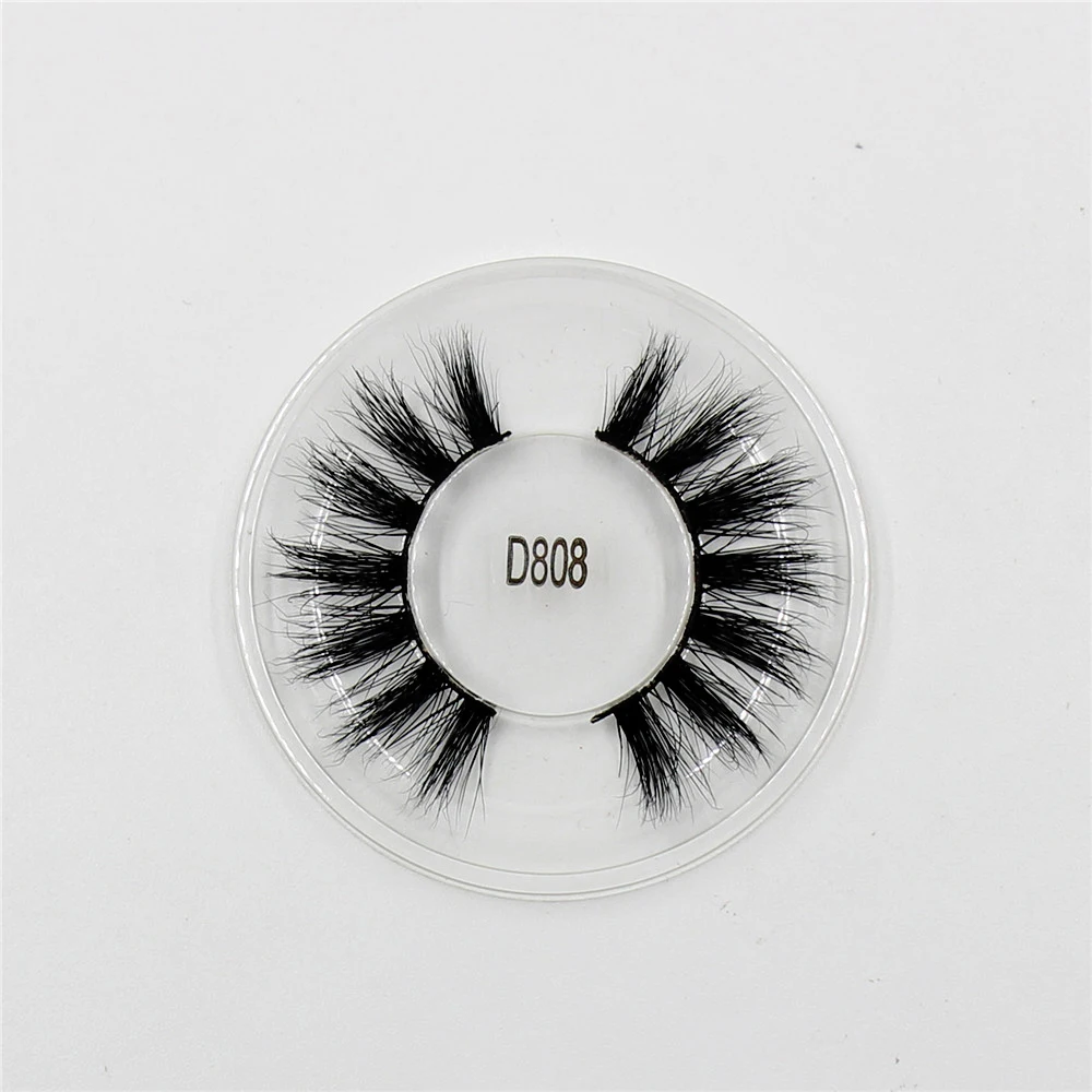 Eyelashes 3D Mink Lashes Cross Thick Natural fake eyelashes Professional Makeup Eye Lashes Dramatic False Eyelash extension D808