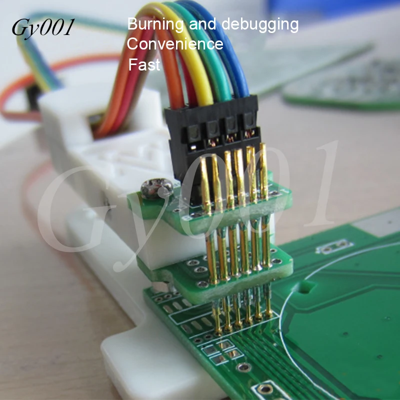 Burning Program Debugging Download the Spring Needle Spacing 1.27mm 4P/5P/6P/7P/8P Single / Double Row.