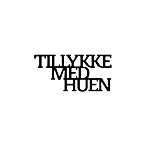 Металлические трафареты Tillykke Med Huen Ariets Student