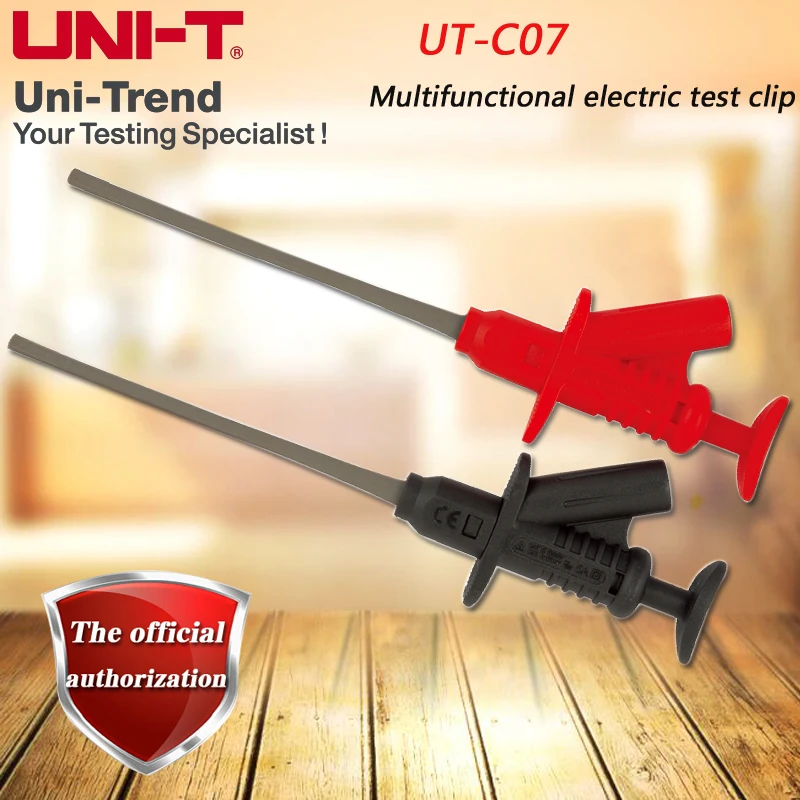 

UNI-T UT-C07 Multifunctional Electric Test Clip Banana Type Interface Electrical Accessories