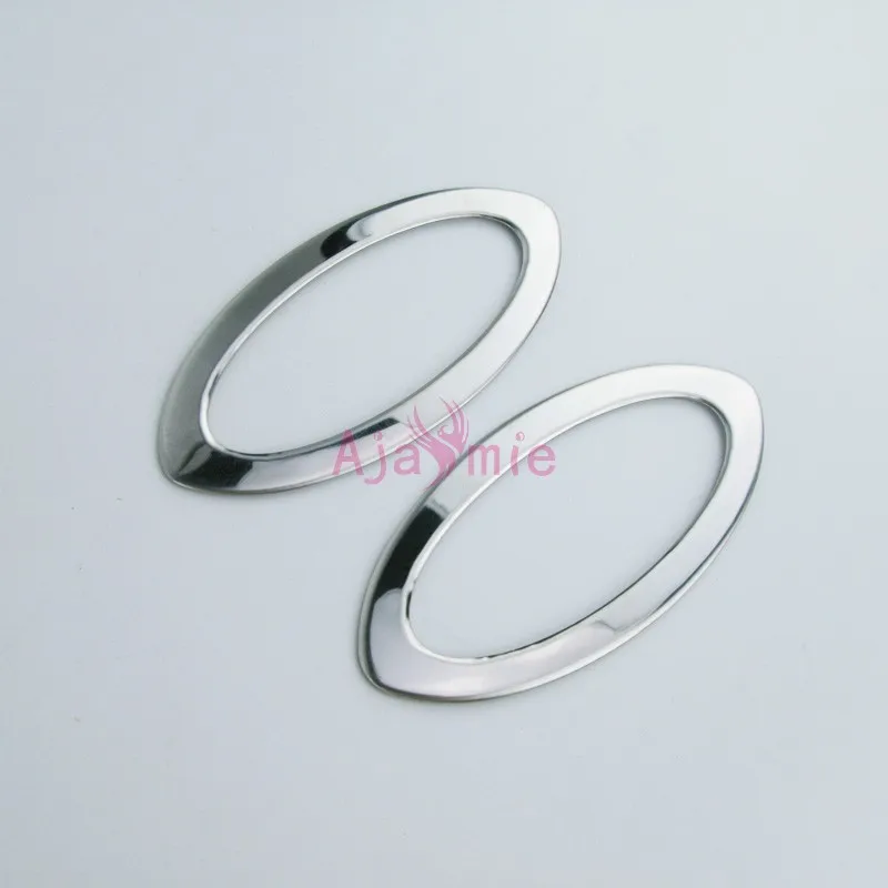 Side Lamp Cover Bumper Trim 2011-2013 2014-2016 2017 Stainless Steel 2 pcs Chrome Car Styling For Nissan Juke Accessories