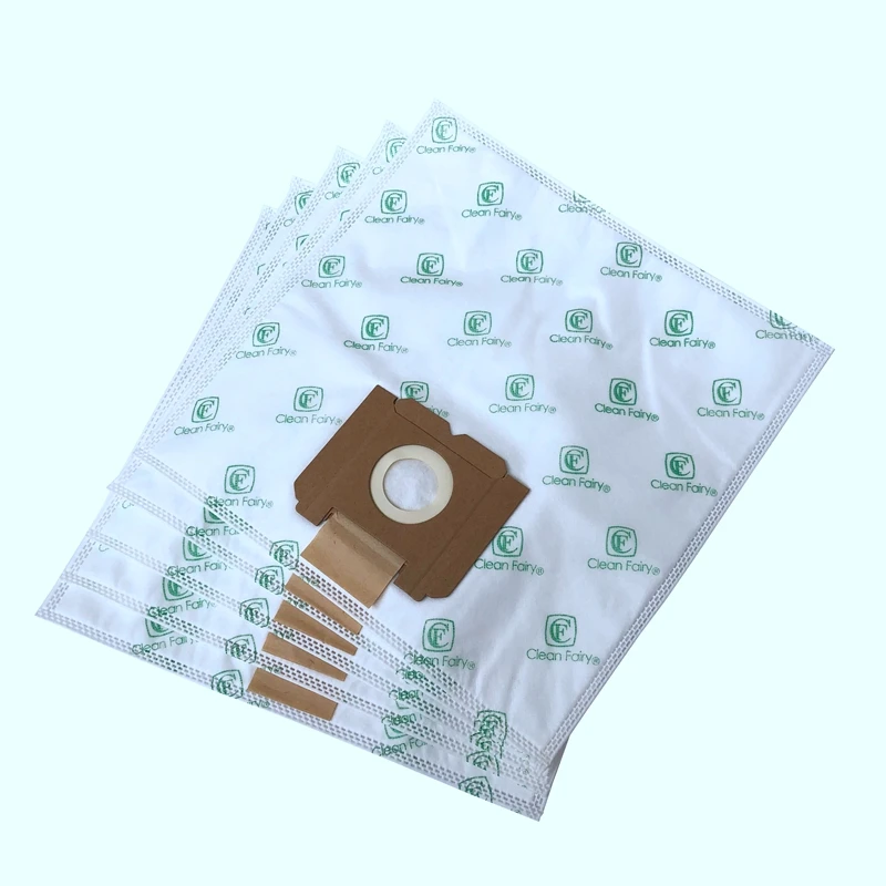 Cleanfairy 15pcs Dust Filter Bags Compatible with Electrolux E53N AEG Gr.28 Progress P60 D500 D610 D700 PA5200 VOLTA V31 U405