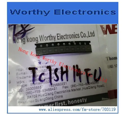 Free  shipping   10pcs/lot    TC7SH14FU     TC7SH14     IC INVERTER SCHMT TRG SNGL USV  SOT-353