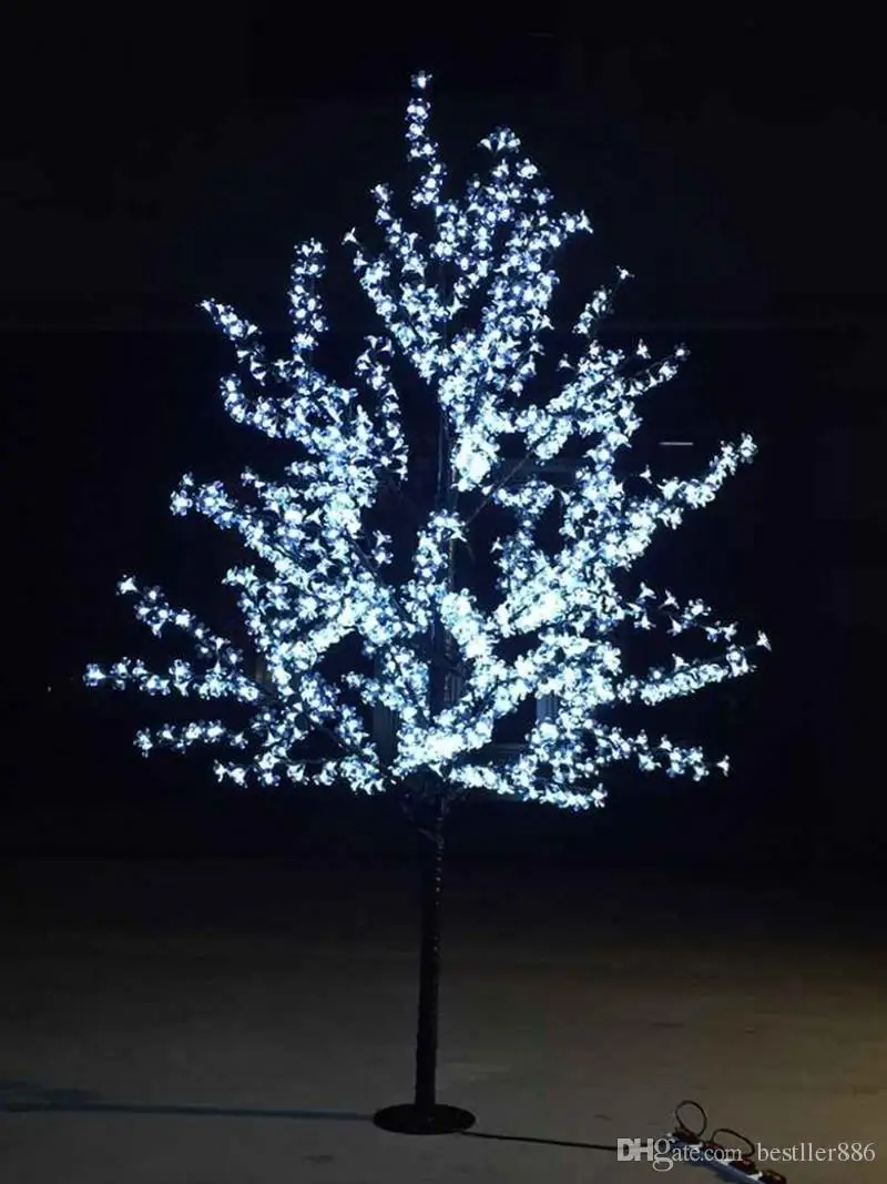 LED Christmas Light Cherry Blossom Tree 480pcs LED Bulbs 1.5m/5ft Height Indoor or Outdoor Use Free Shipping Drop Shipping Rainp